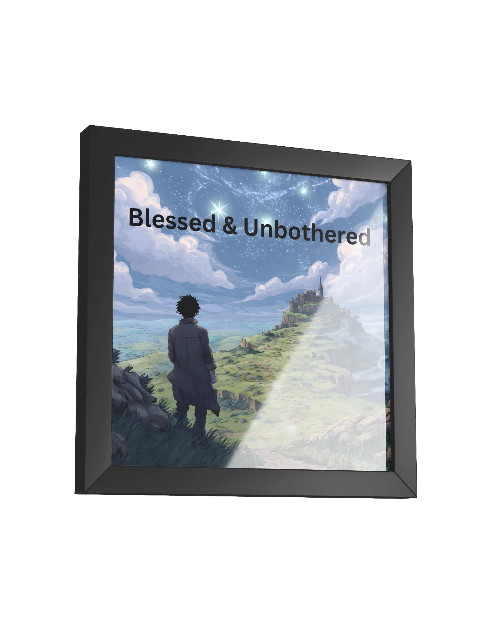 Blessed & Unbothered – Peaceful Faith Landscape Wall Art product image (3)