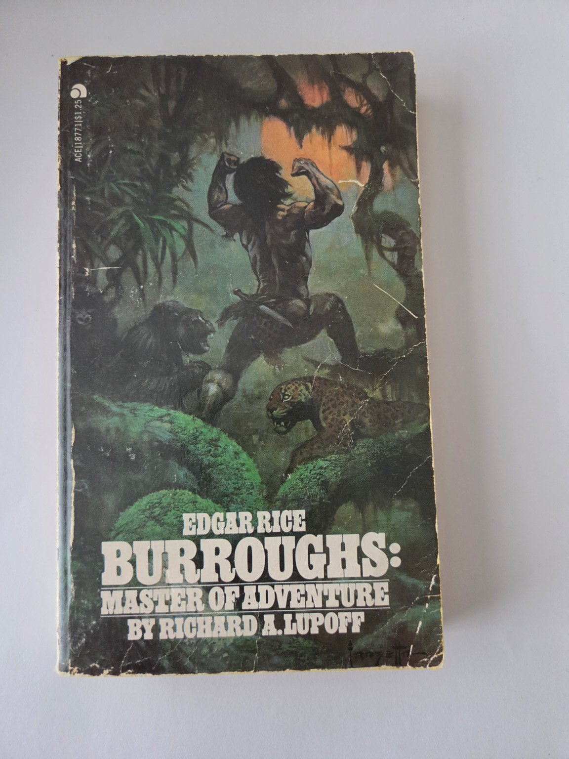 Vintage Edgar Rice Burroughs: Master of Adventure – Richard A. Lupoff – Ace Paperback product image (1)