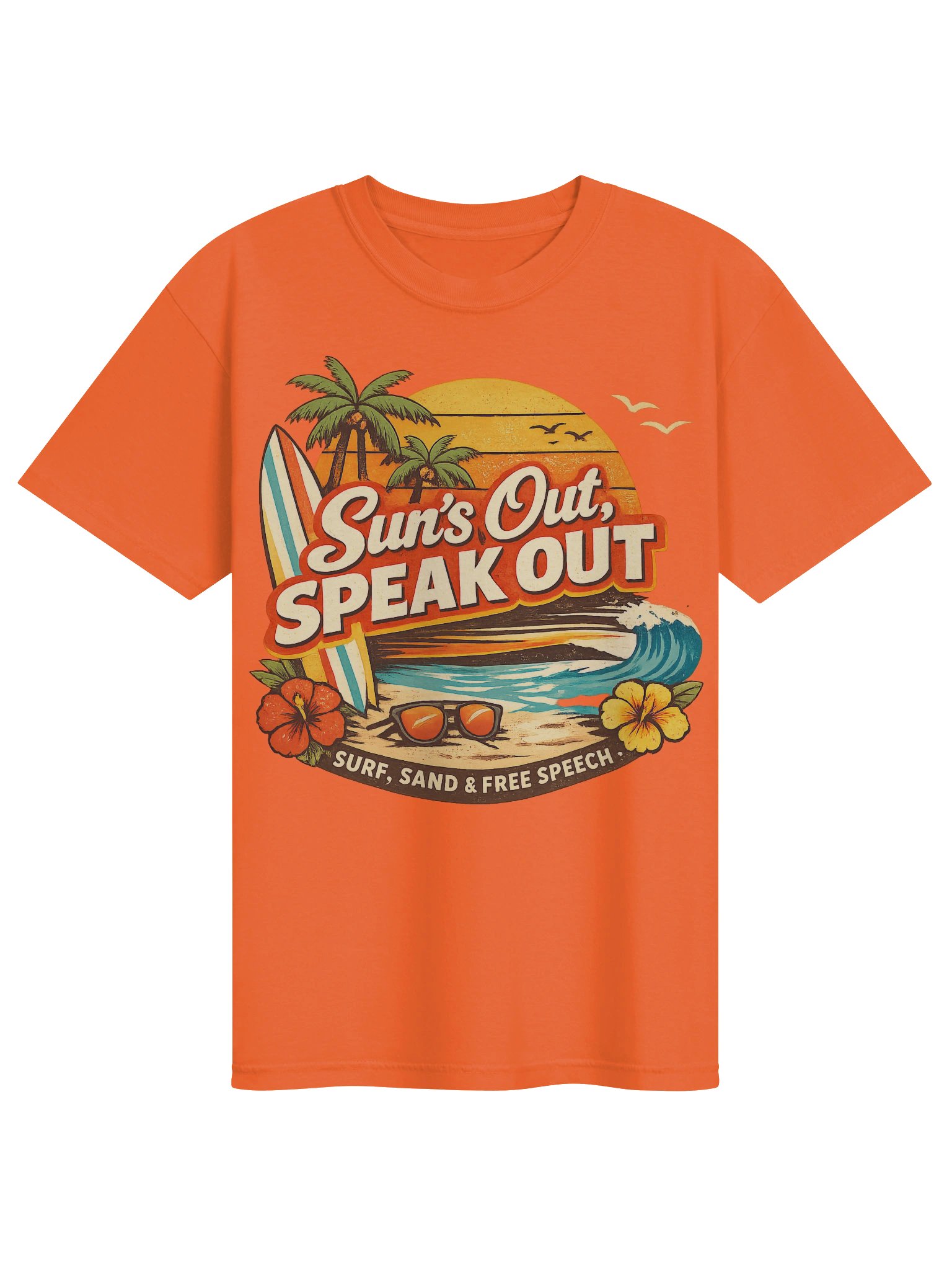 Sun's Out Speak Out Campaign T-Shirt product image (4)