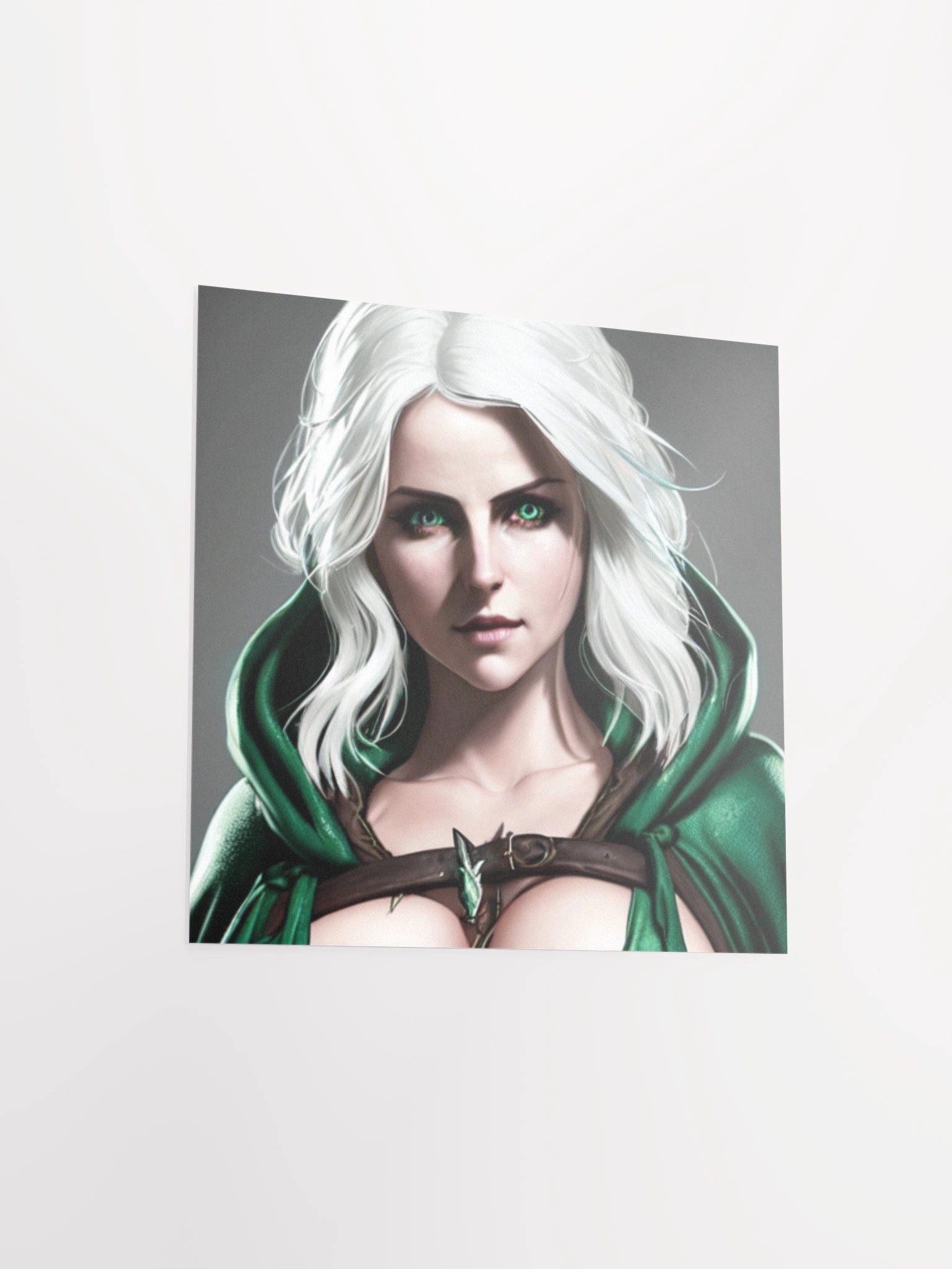 Emerald Guardian Matte Poster product image (15)