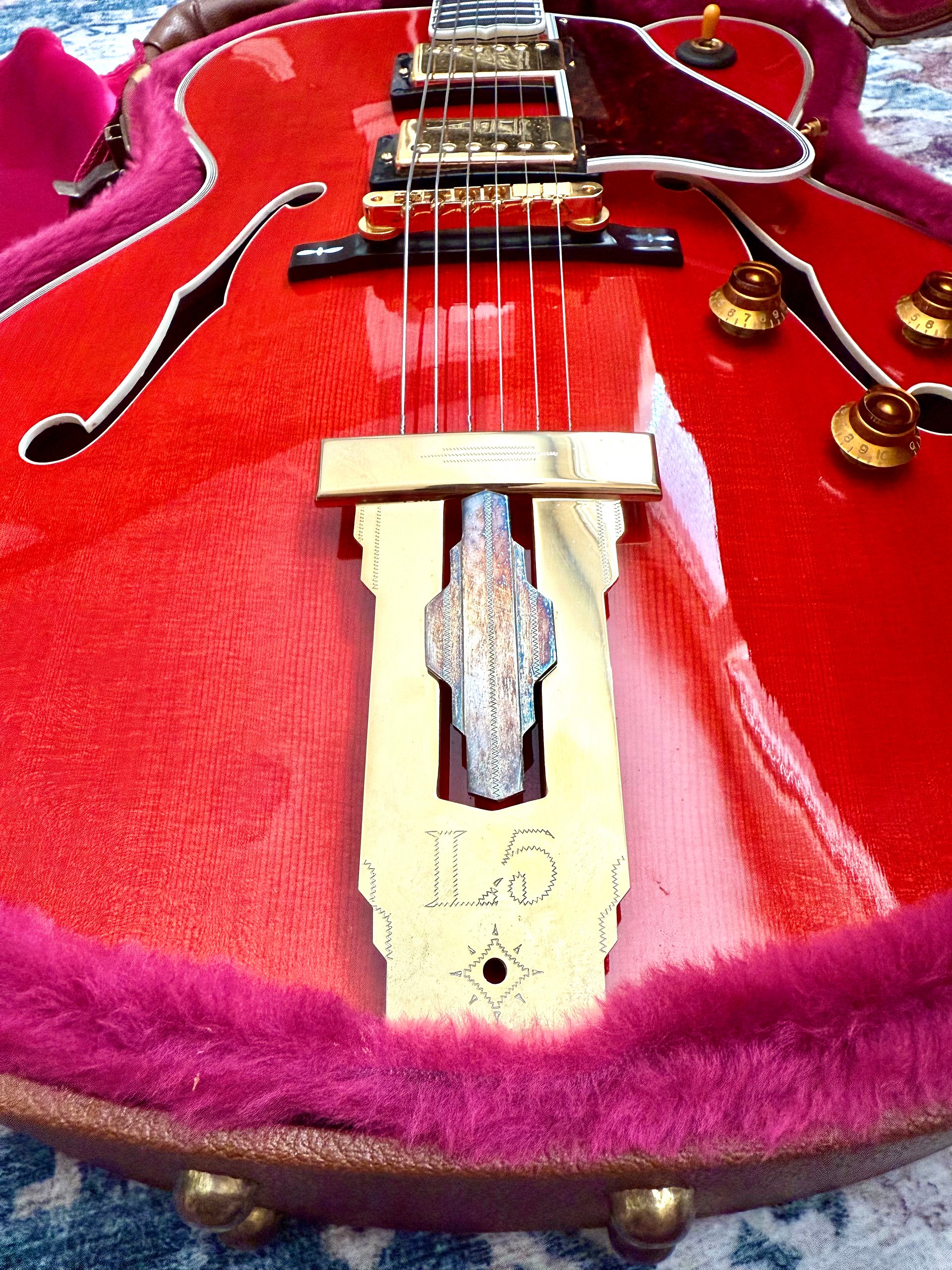 1998 Gibson L5-CT "FIGURED CHERRY RED" Custom Historic Series + OHSC product image (6)