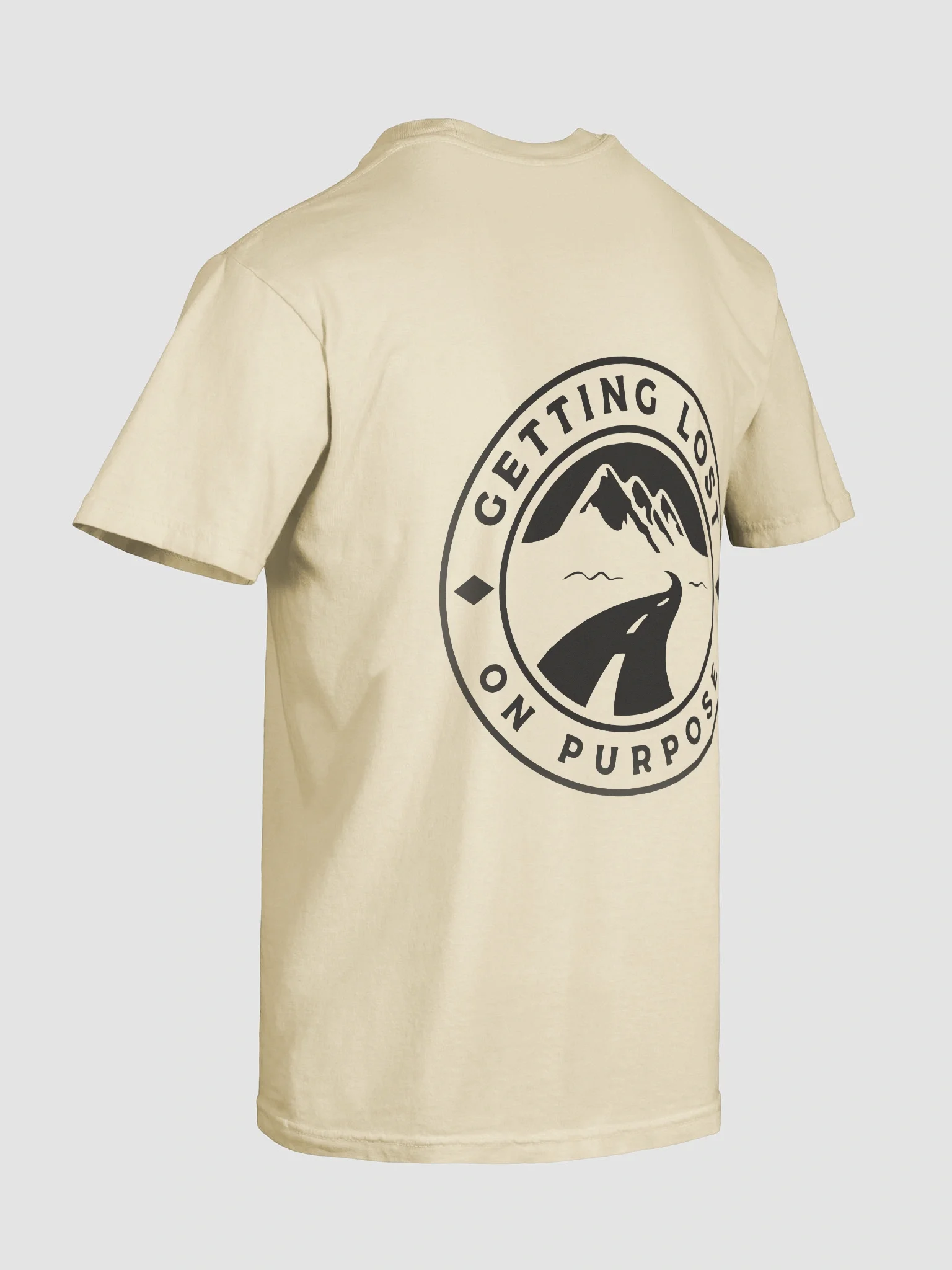 Getting Lost On Purpose - Tee - front