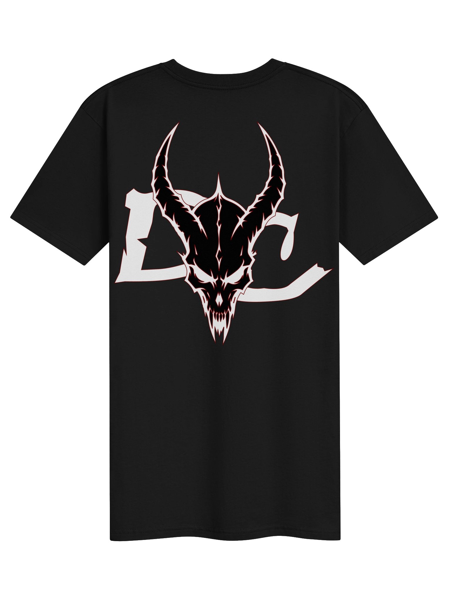 Diabolic Horned Skull Heavyweight Tee product image (4)