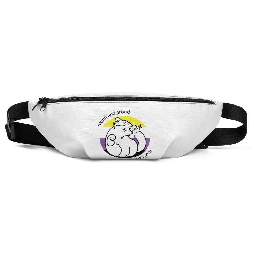 Round and Proud Manul Nonbinary Version - Fanny Pack product image (1)