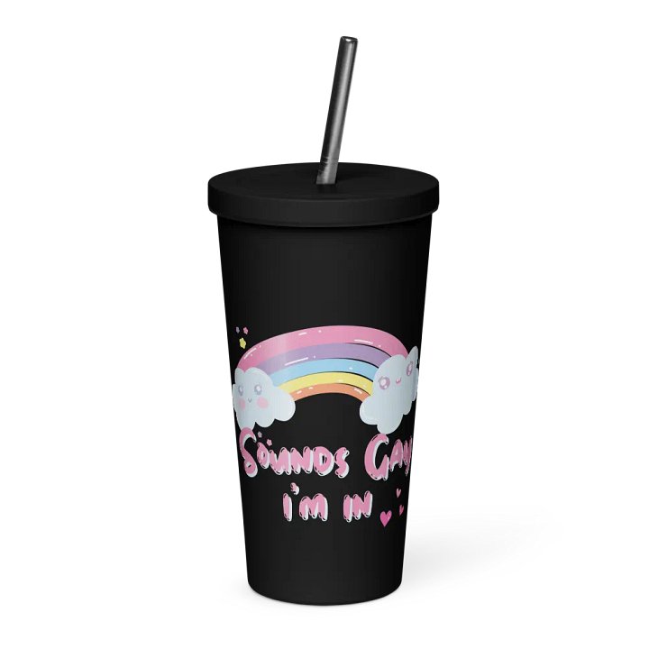 sounds gay i'm in insulated tumbler product image (1)