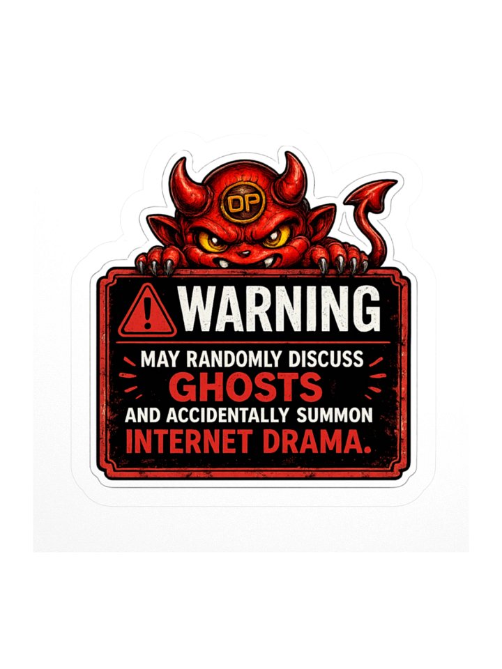 Dust Devil internet drama 3" x 3" sticker product image (1)