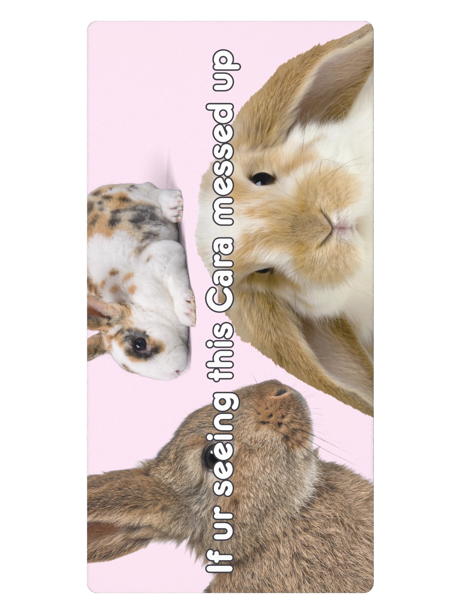 Cara Messed Up Mousepad product image (2)