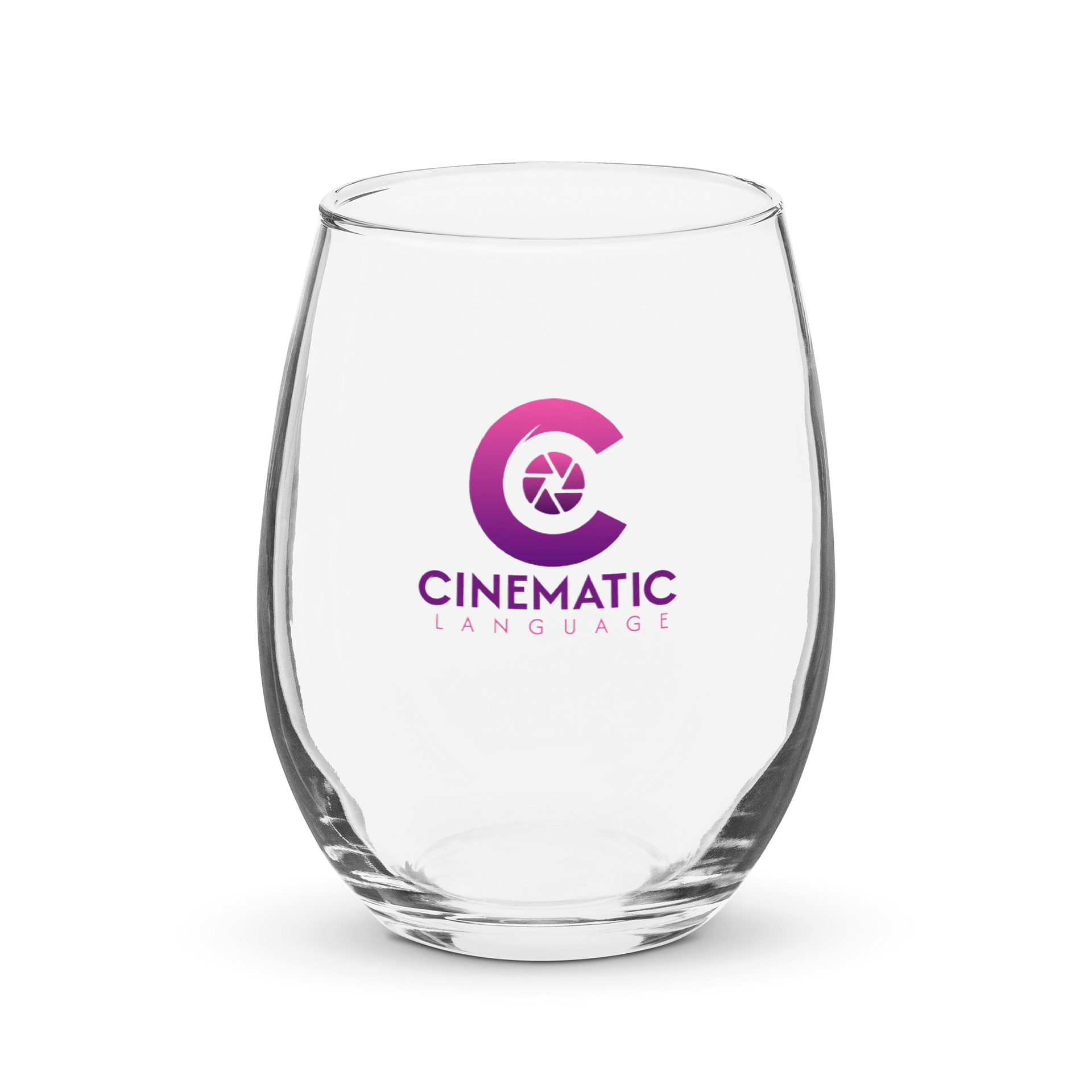 Cinematic Language Wine Glass product image (1)