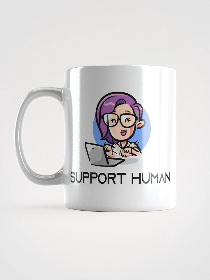 Support Human Tea Mug (Lefties) product image (1)