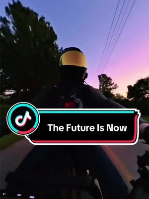 The future is now, thanks to science! (Obscure reference that Pokemon fans will get 🤣)  #c_deeze #bikelife #motorcyclesoftiktok #nightride #viral 