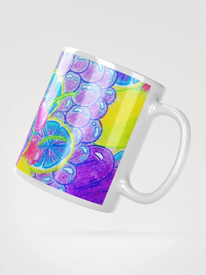 Fruit Fusion White Glossy Mug product image (4)