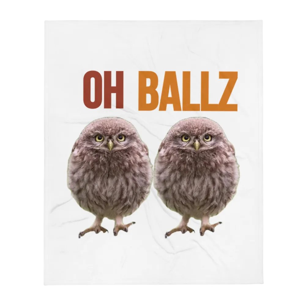 Oh Ballz Blanket - White product image (2)