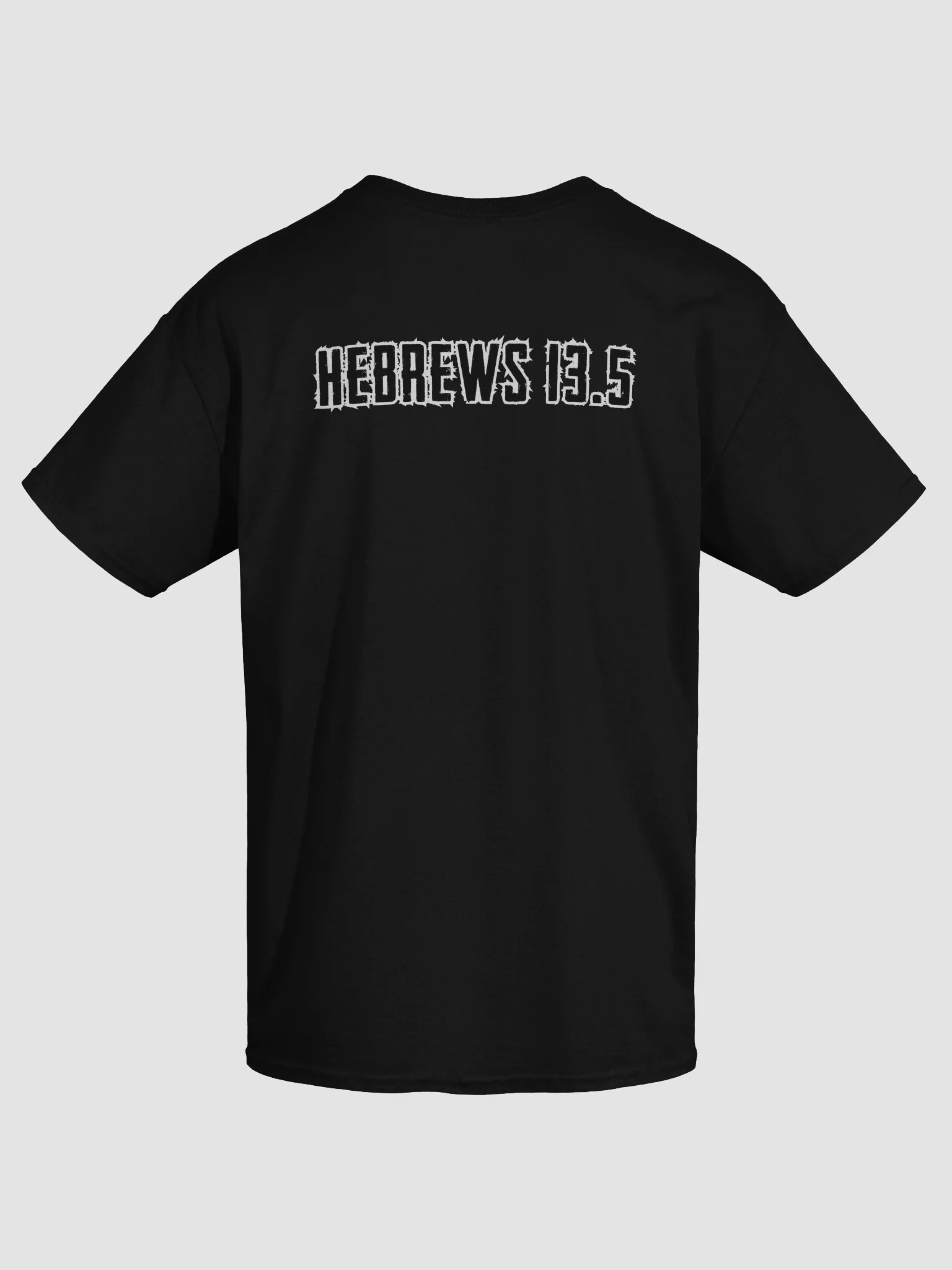 TENN4OUR (HEBREWS 13.5) GLOVES T-SHIRT product image (4)