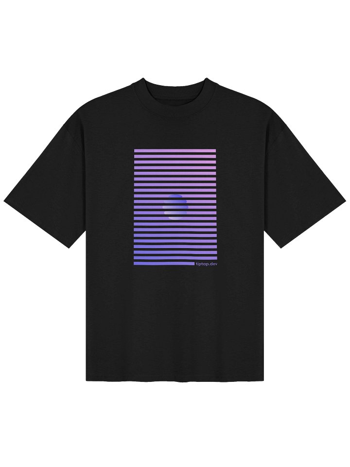 Scanlines T-Shirt – Oversized Fit product image (1)