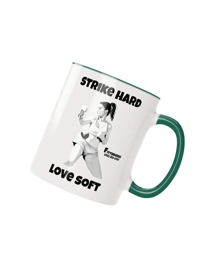 Warrior Women Ceramic Mug Green product image (3)