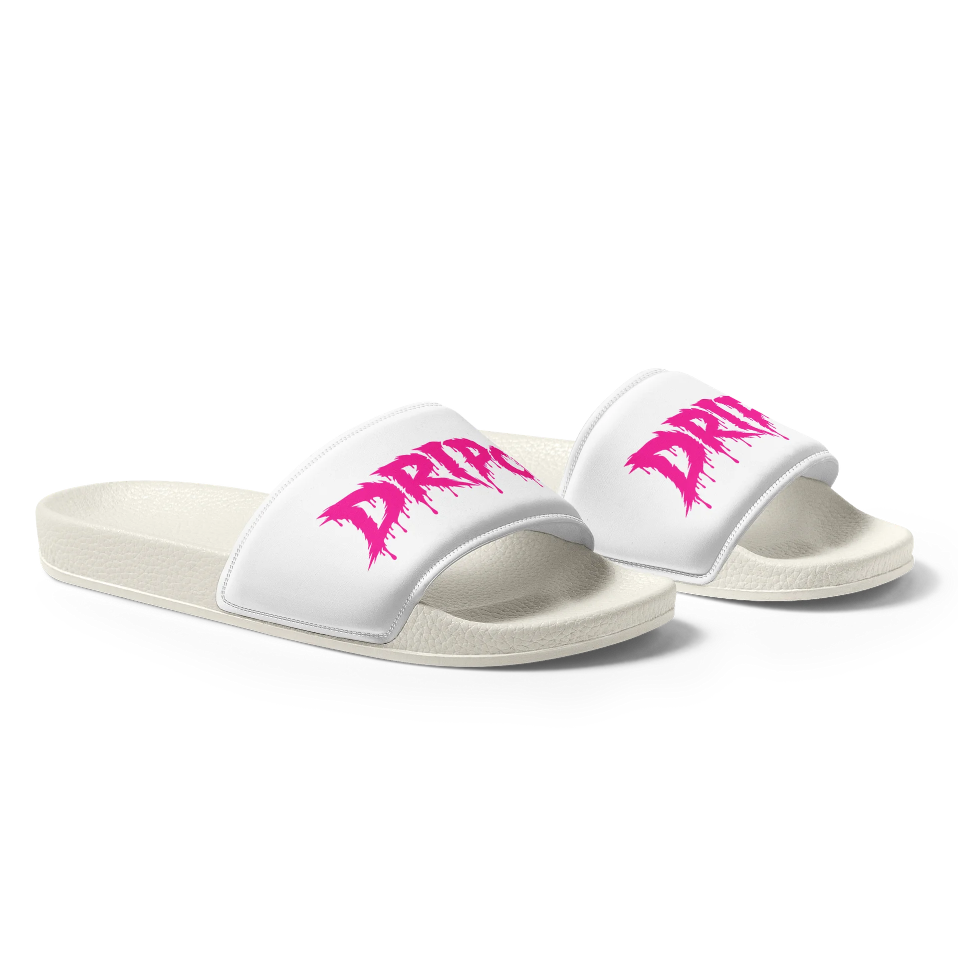 Pink Graffiti Women’s Slides by DRIPCO product image (2)
