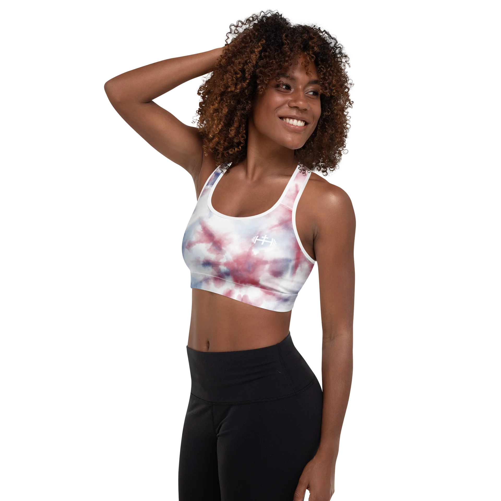 His House Womens Padded Sports Bra - "USA 250th" product image (5)