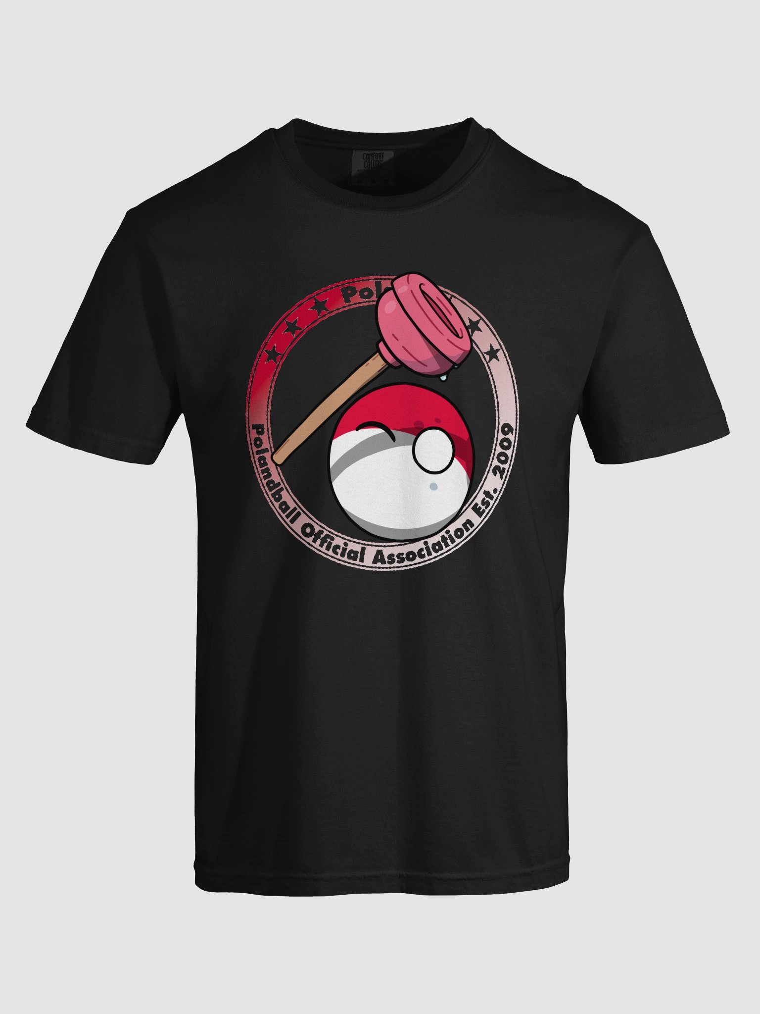 Polandball Official Association T-shirt - Poland B product image (5)