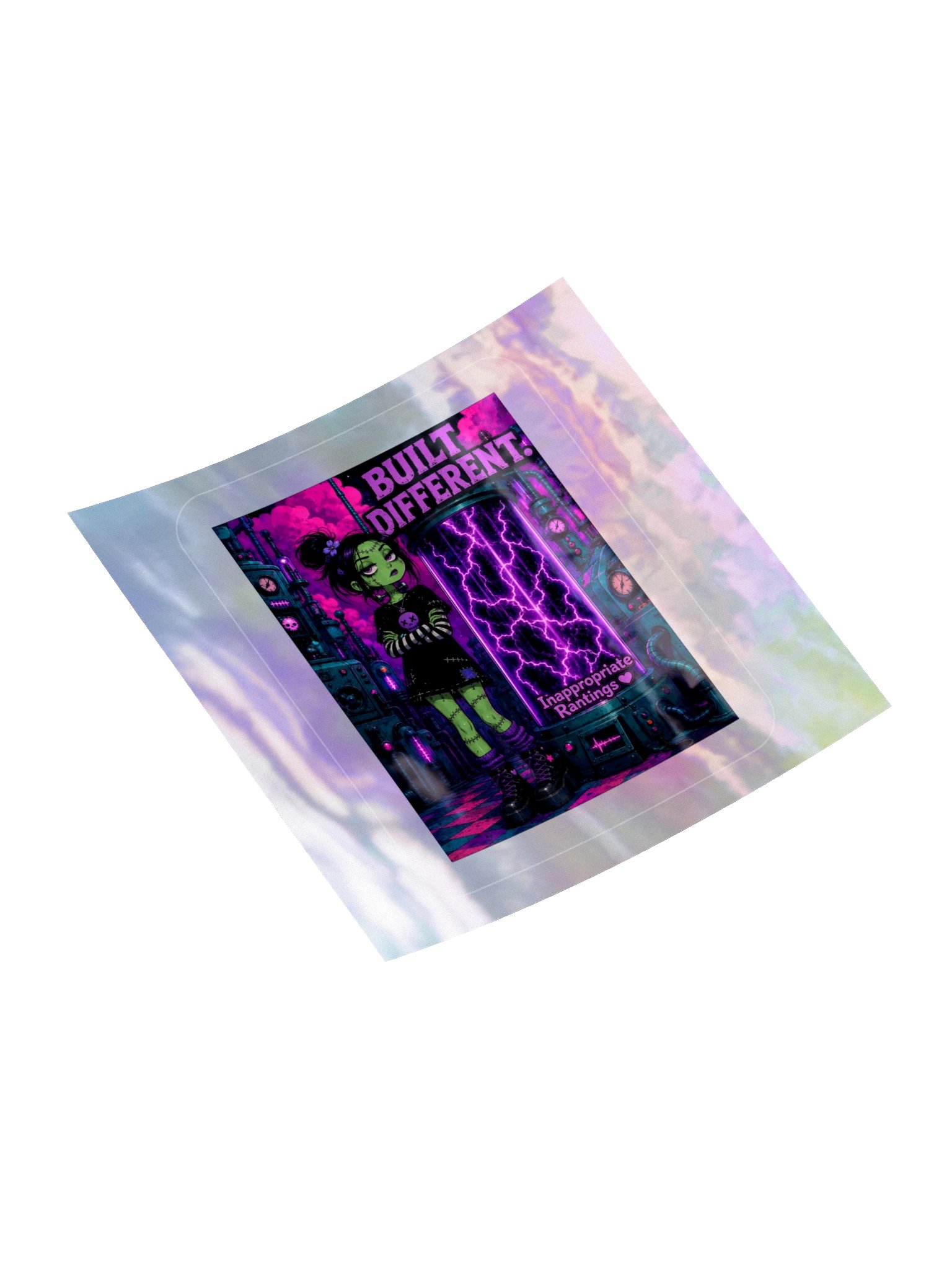 Built Different Sticker Sheet product image (4)