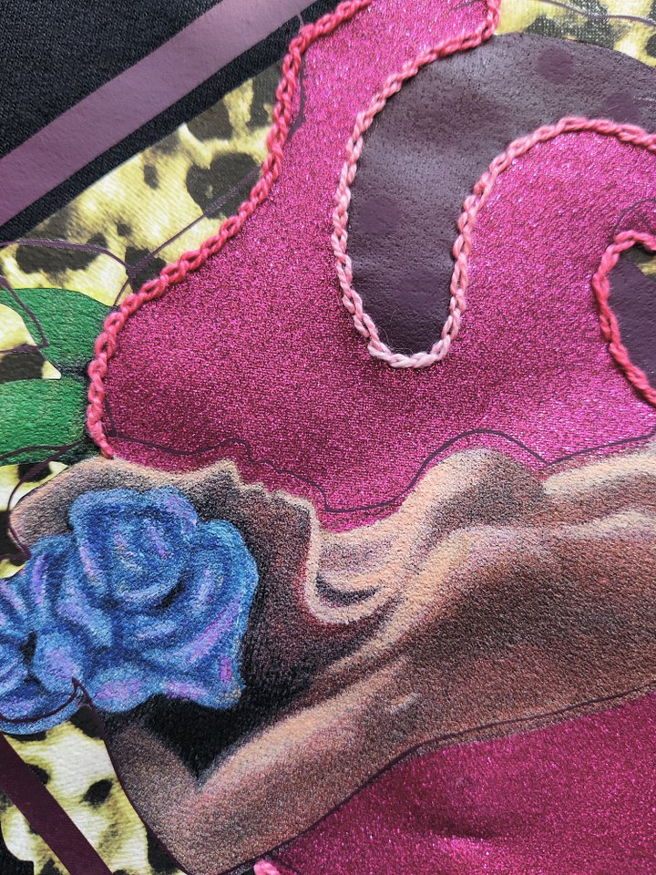 One of a Kind Hoodie Embroidered Heart product image (2)
