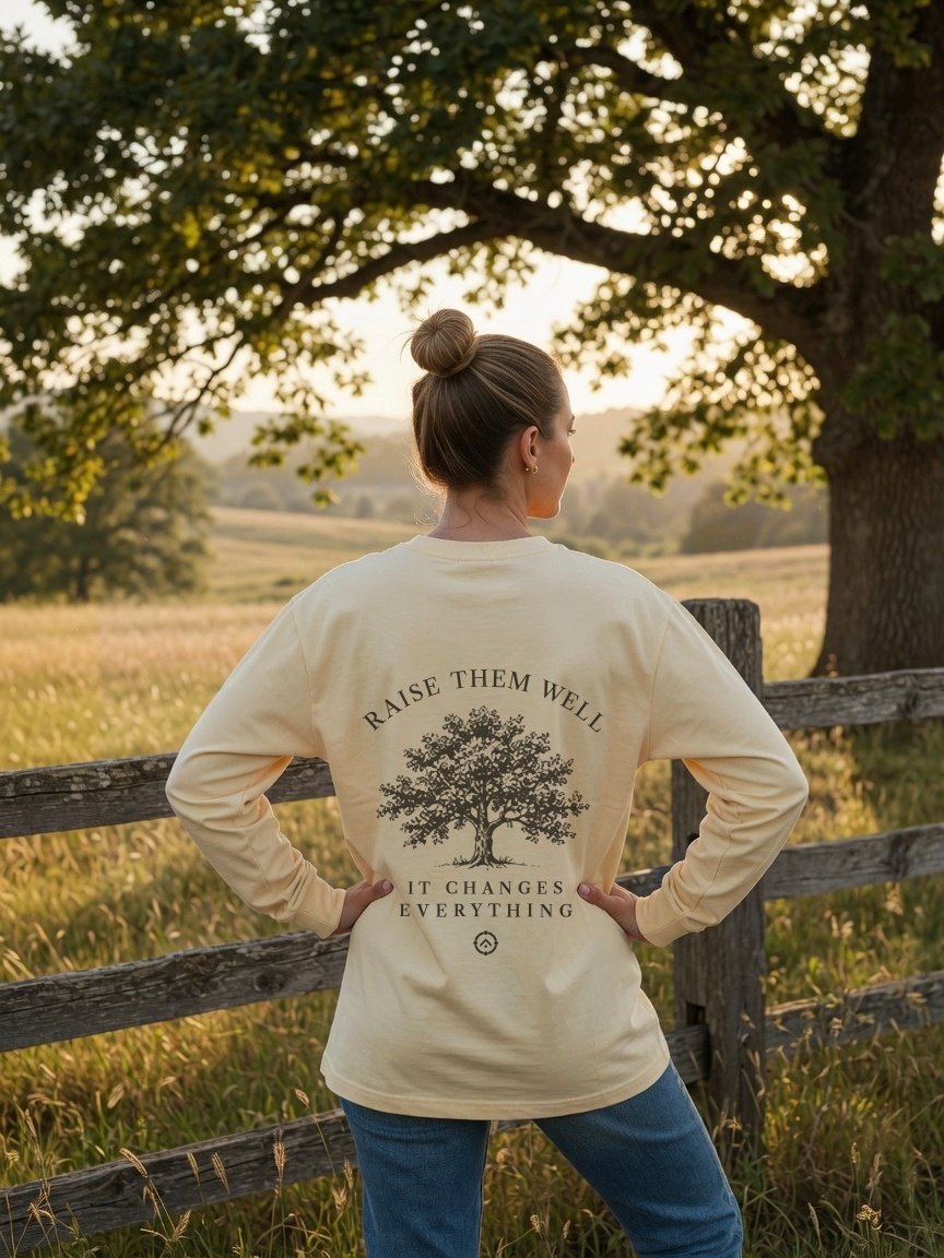 Raise Them Well Long Sleeve product image (2)