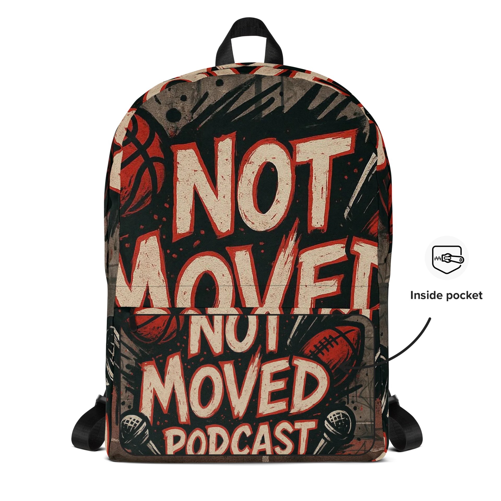 NMP Dynamic Hoops All-Over Backpack product image (5)