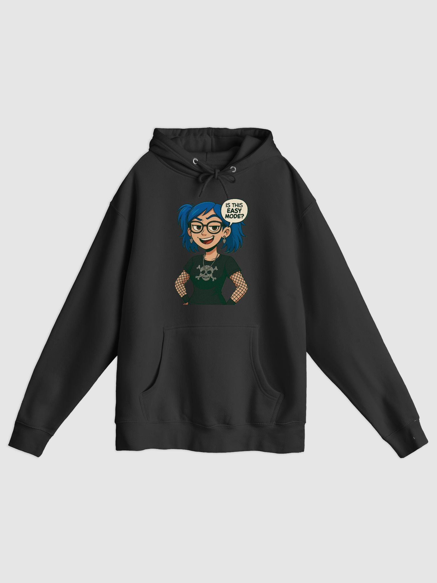 Is this easy mode? by MommaNerd420 Hoodie product image (1)