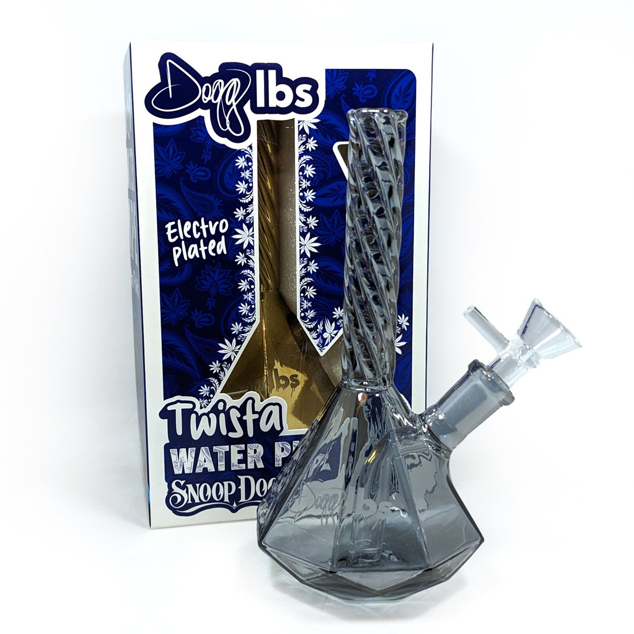 Snoop Dogg lbs - 6.5" Twista Electro Plated Water Pipe product image (4)