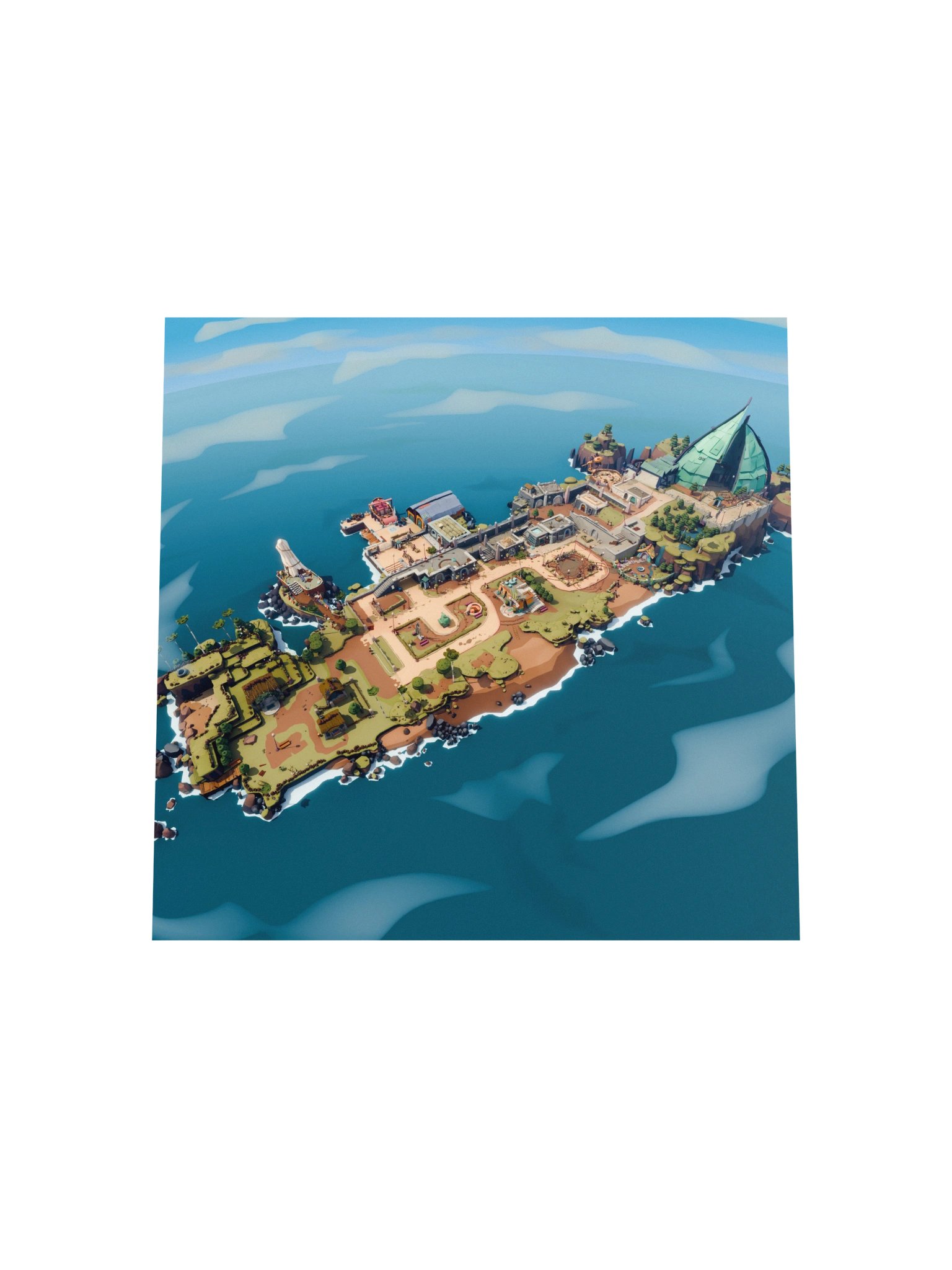 Citadel Island — Art Print product image (4)