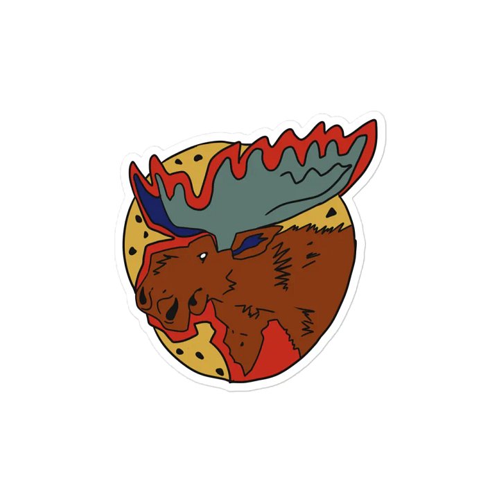 Vapormoose die cut magnets product image (1)