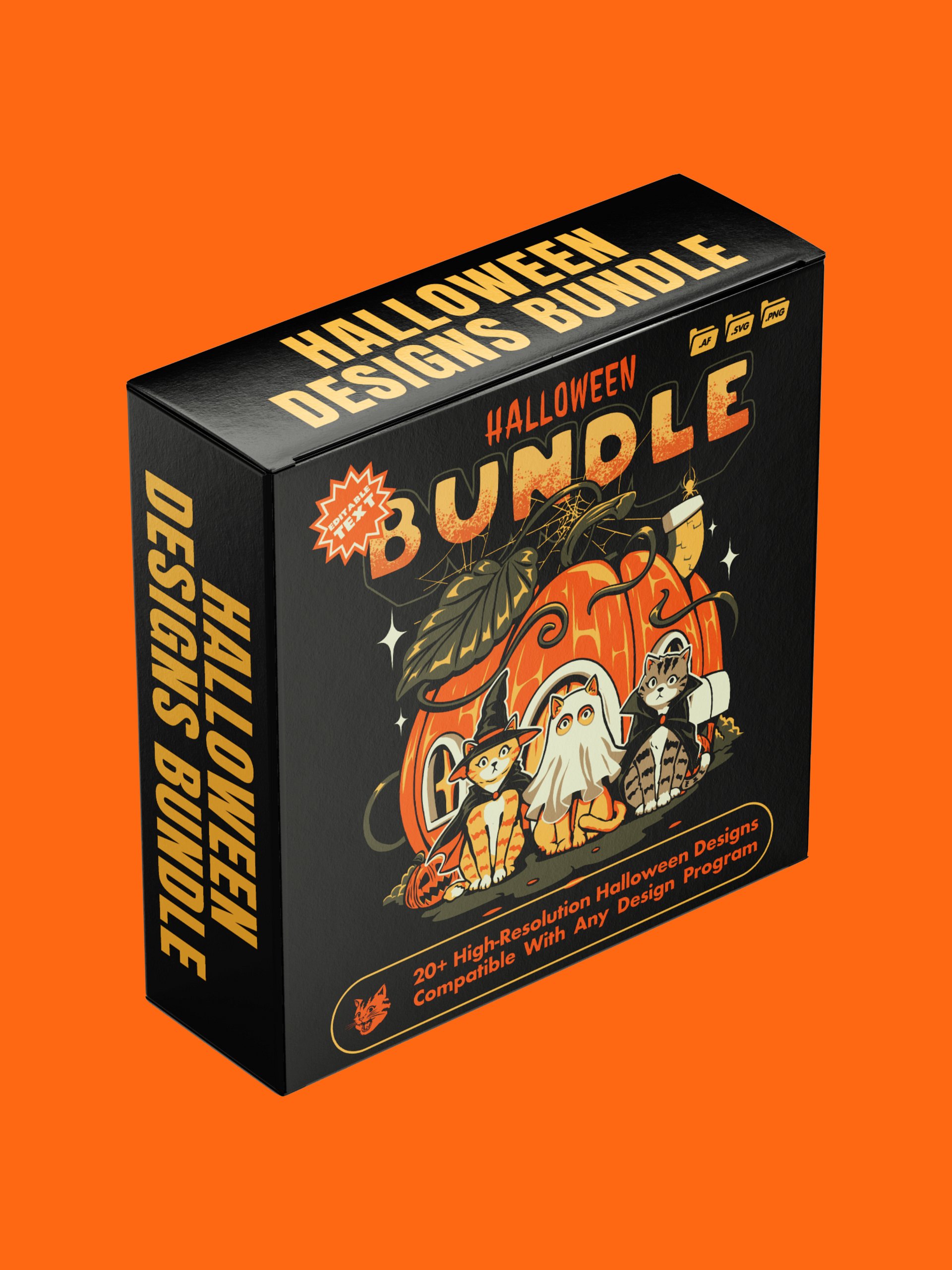 Halloween T-Shirt Design Bundle (for commercial use) product image (1)