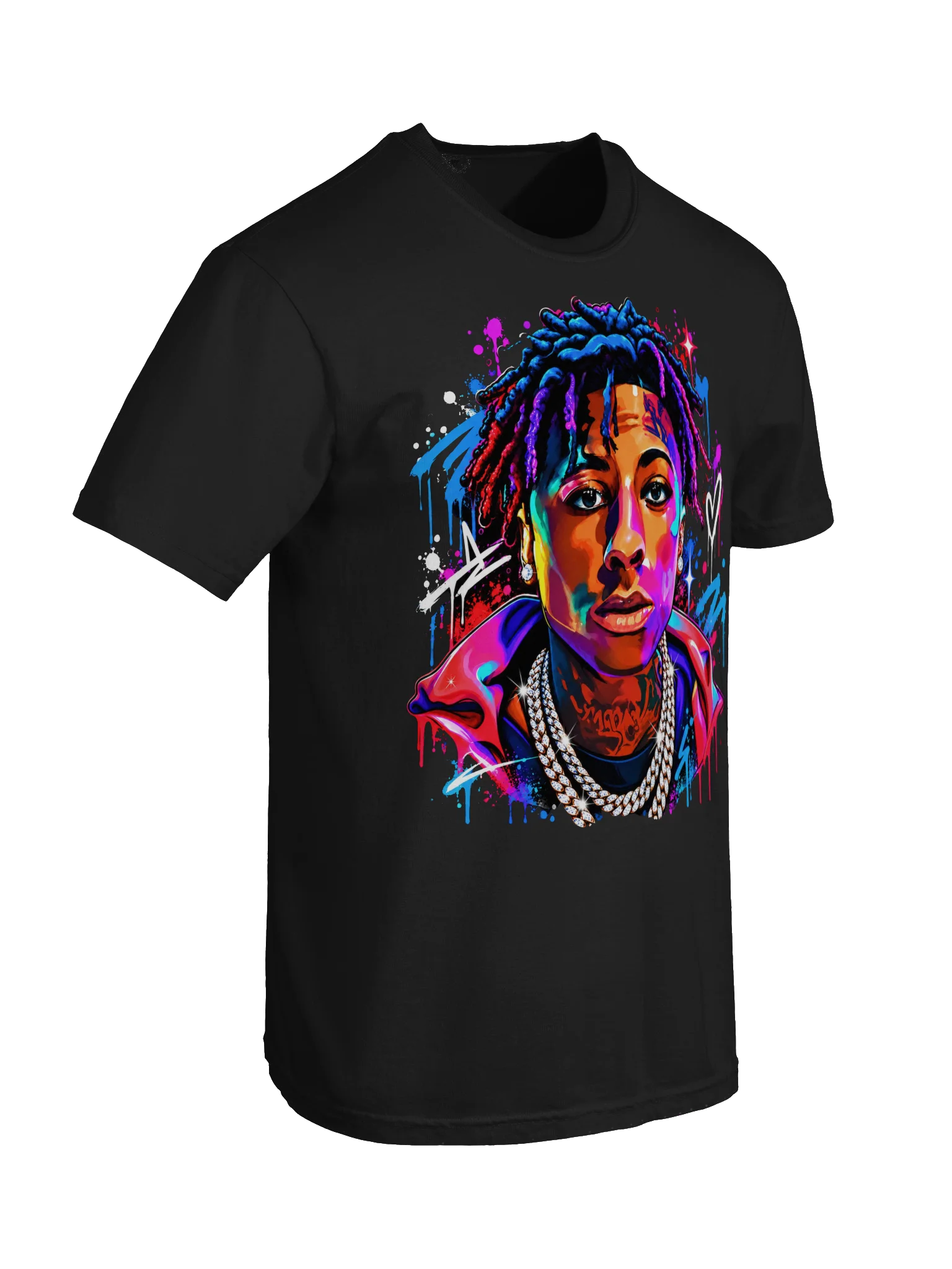 NBA Young Boy Street Art Tee product image (22)