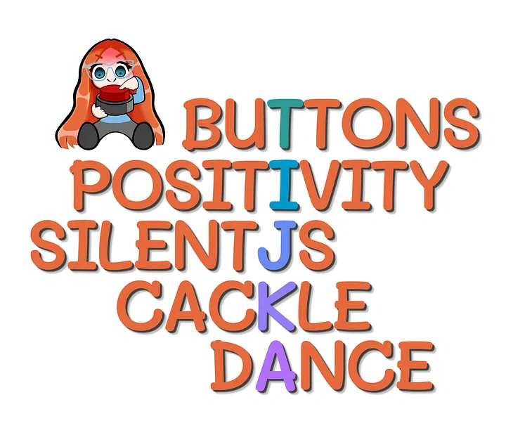 Button Words! Sticker product image (1)
