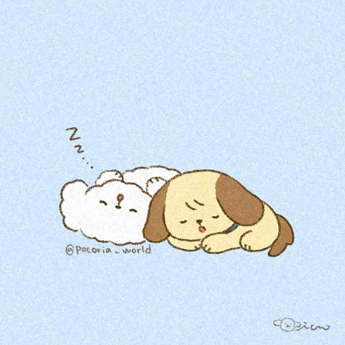 Nap time...🐶💤 

– – – – – – – – – – – – – – – – – – – – – – – – – – – – – – – – – – – – – – – – – –

Follow Pocoria 🐶☁
◆ X (T...