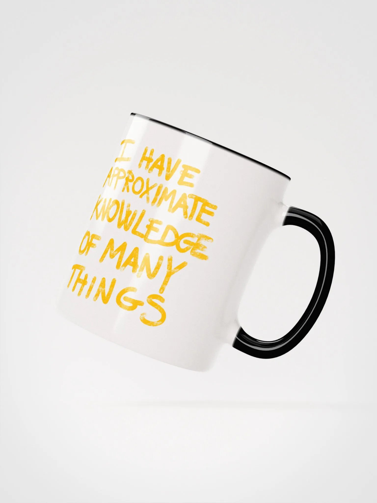 Demon Cat Mug Multicolored Rim product image (5)
