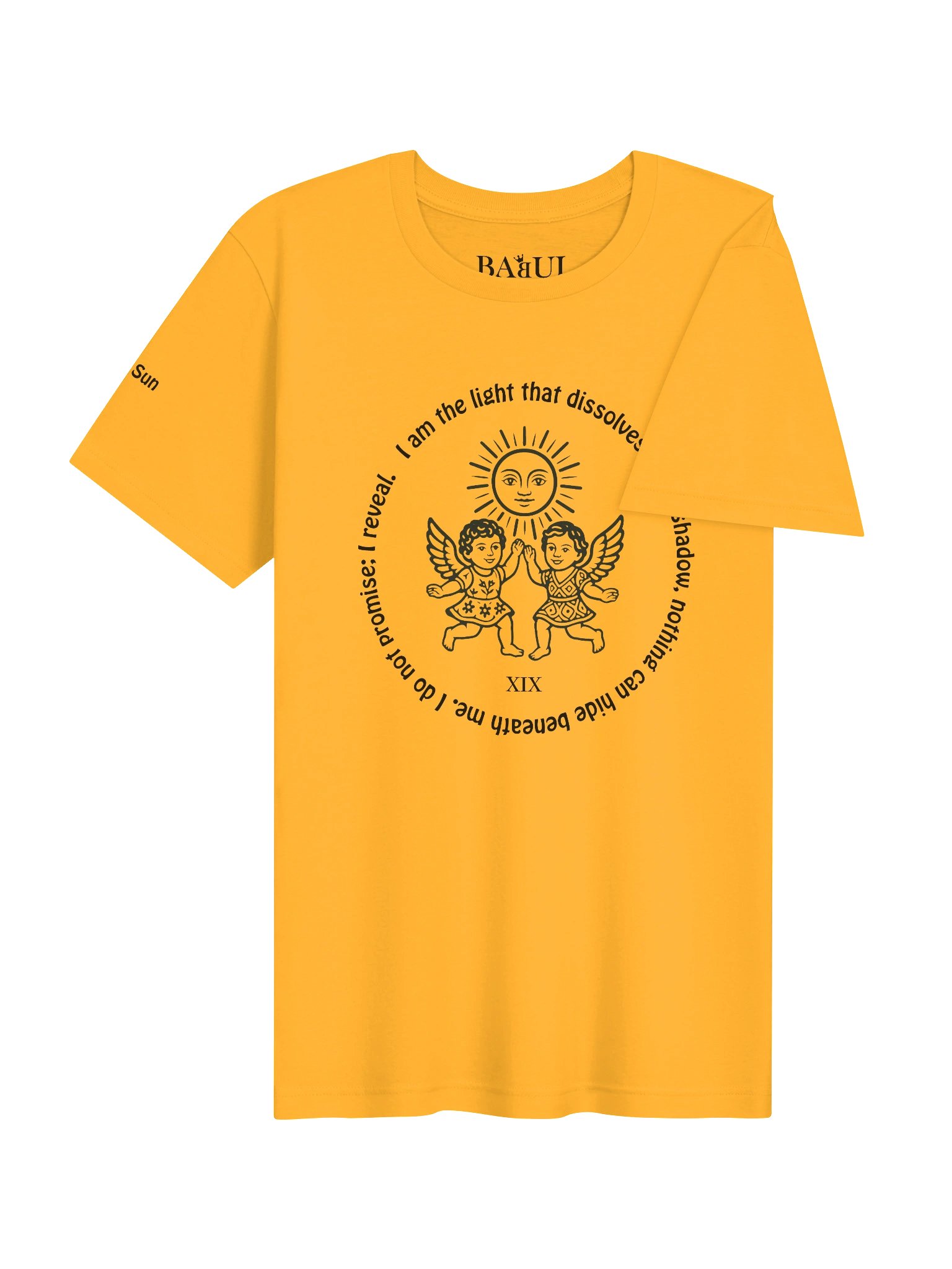 The Sun - ArcanaPop T-Shirt – Where Tarot Magic Meets Pop Art product image (5)
