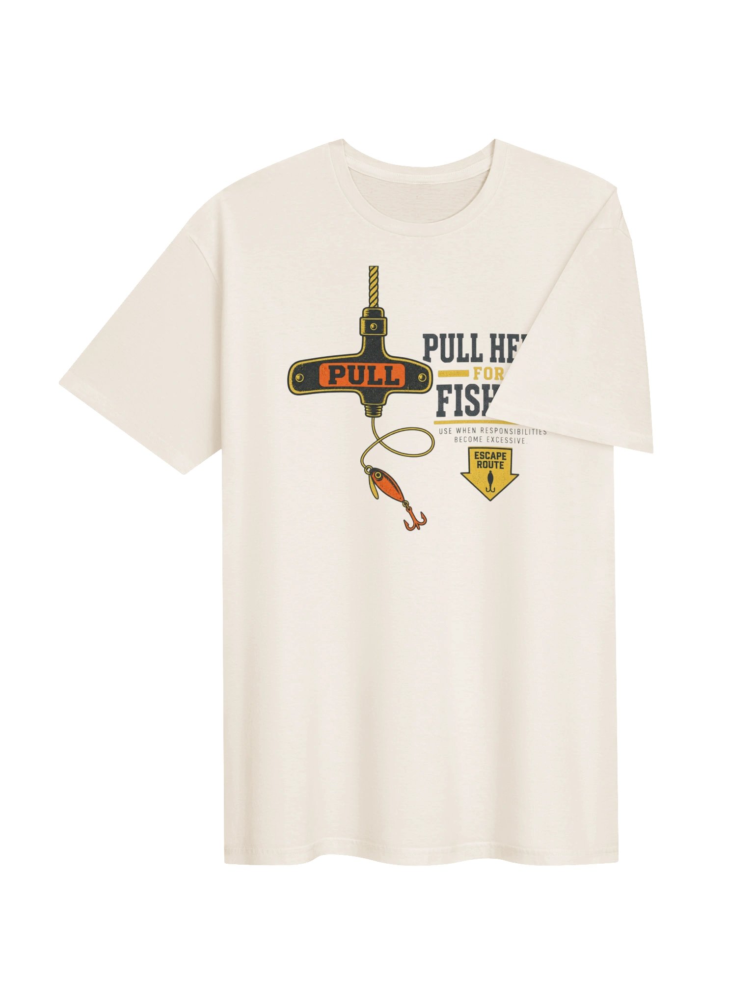 Pull Here for Fishing T-Shirt product image (4)