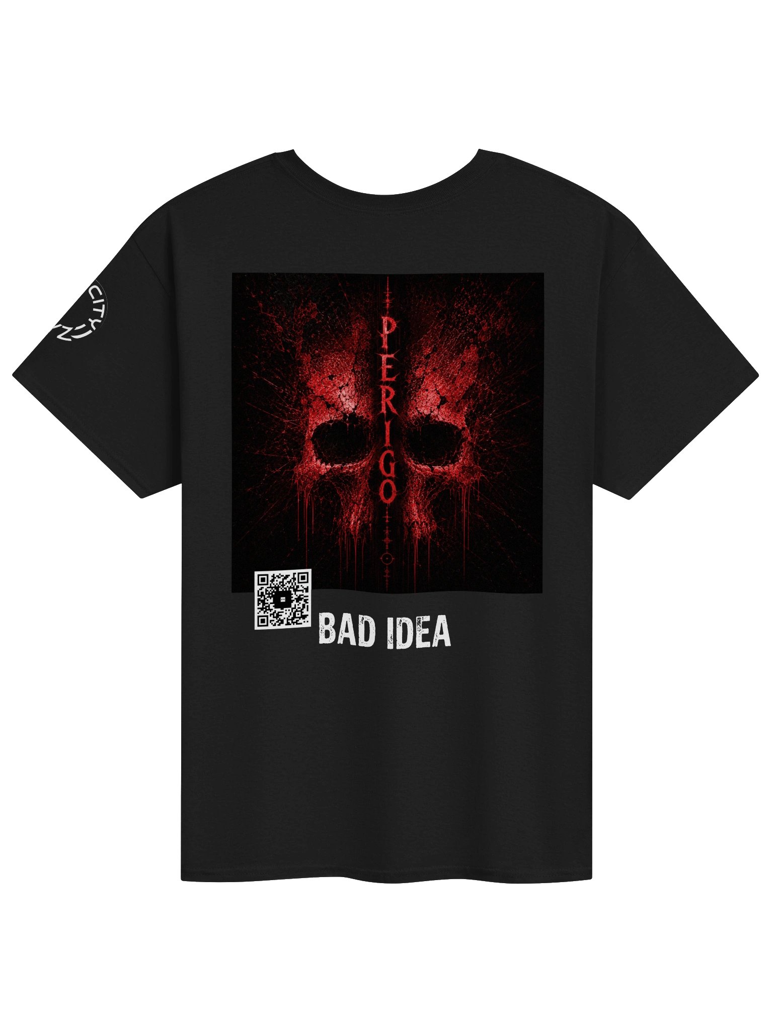 PERIGO Scan Tee - Brazilian Phonk Montagem Art Shirt product image (1)