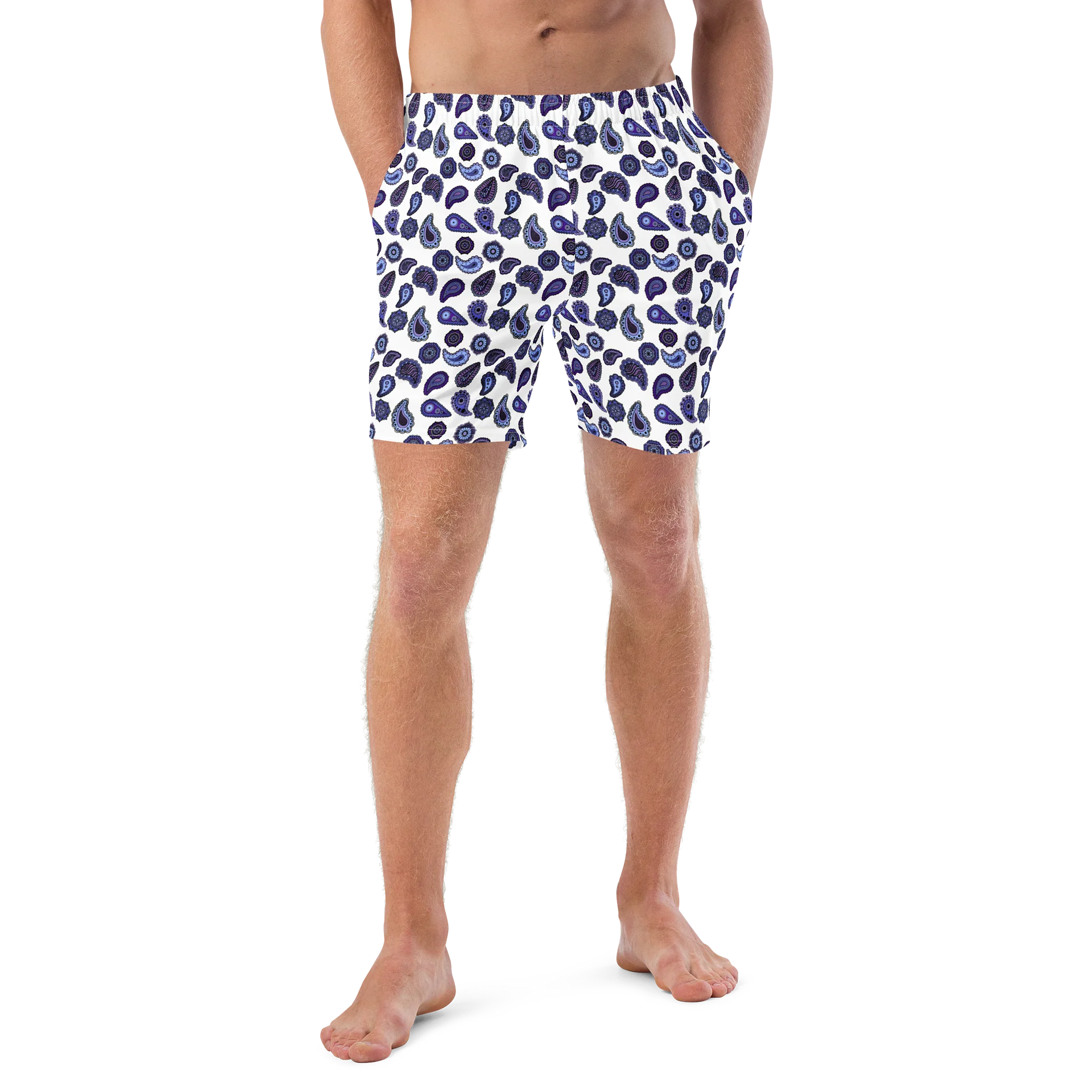 Trippy Swim Trunks Blue product image (4)