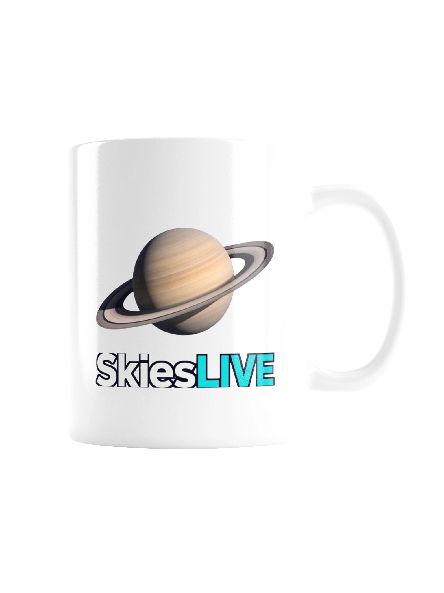 SkiesLIVE Saturn Mug (White) product image (3)