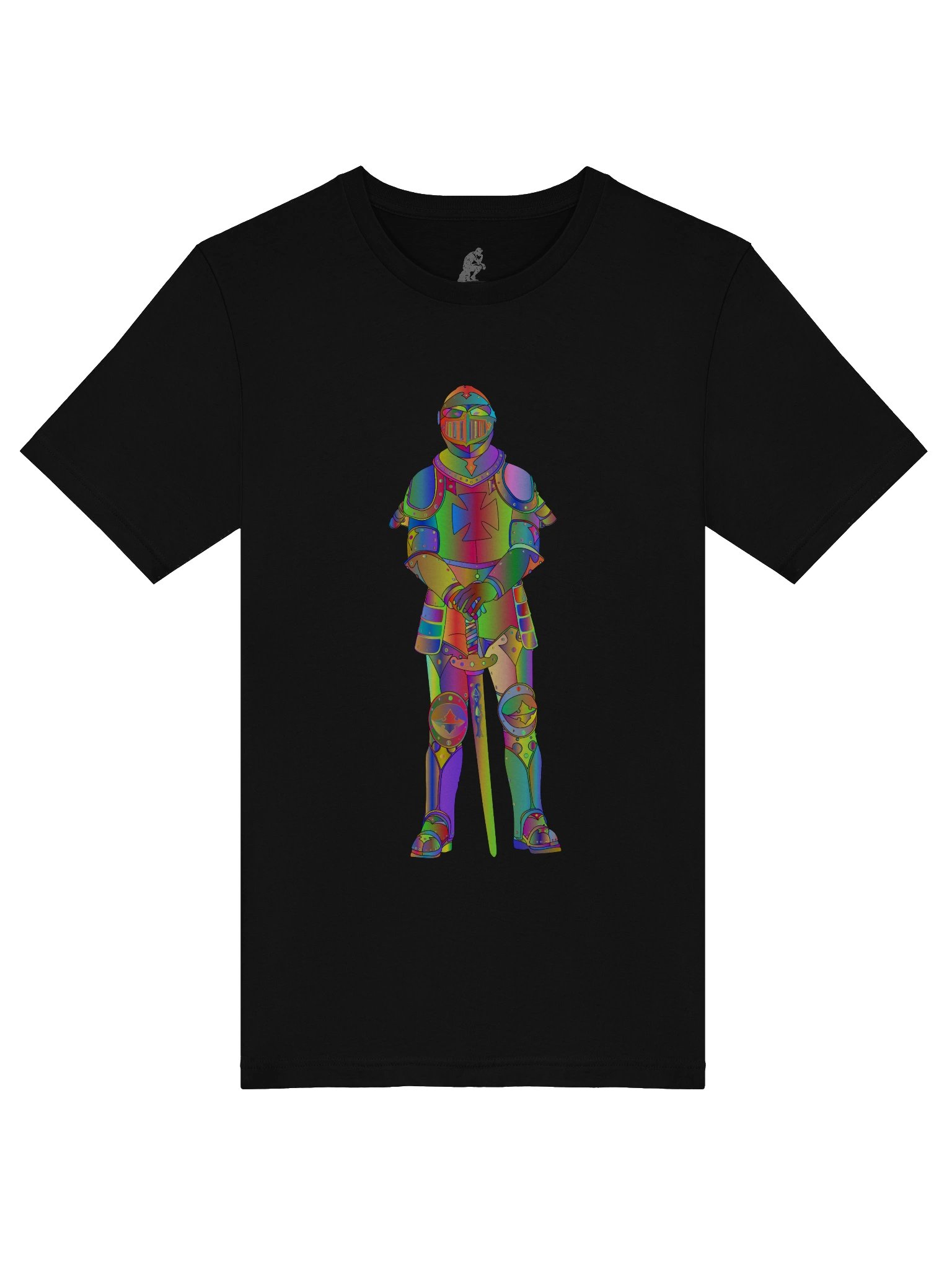 "Medieval Rainbow Knight" T-shirt product image (5)