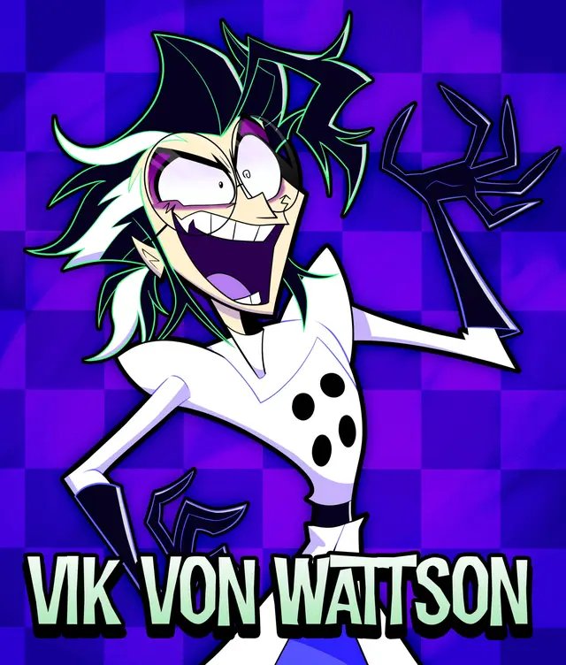 This year is gonna definitely be a BIG one, and lots of projects are in the works over here at the studio... INCLUDING the development of our first indie animated series!  I've kept things quiet for a while, but I think this year will finally be the year we start dropping some teasers and shorts... and I'm so excited for you guys to meet all the characters and step into our universe! But for now... meet our protagonists, VIK VON WATTSON and FRANKIE! ⚡ #animation #indieanimation 