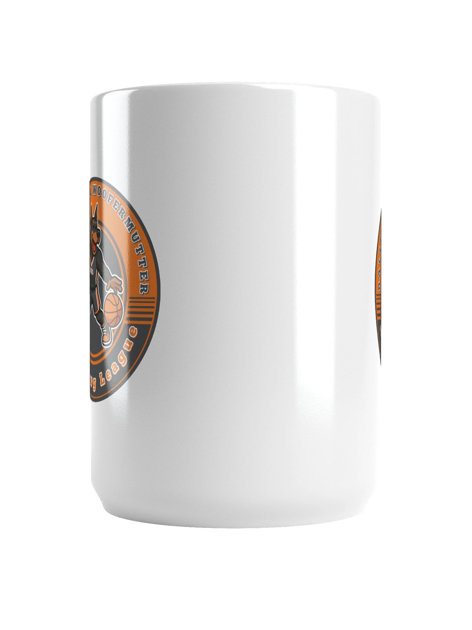 Ballin Like A WooferMutter™ Doberman White Ceramic Mug product image (11)