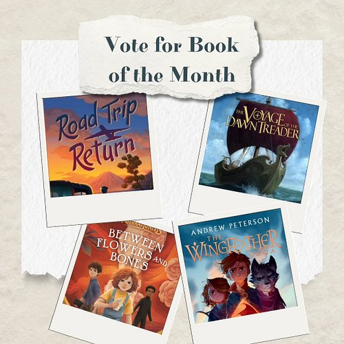 Time to vote for book of the month! 
Go to the 🔗 to Fable and join House of Middle Grade. Chat with me while we read middle g...