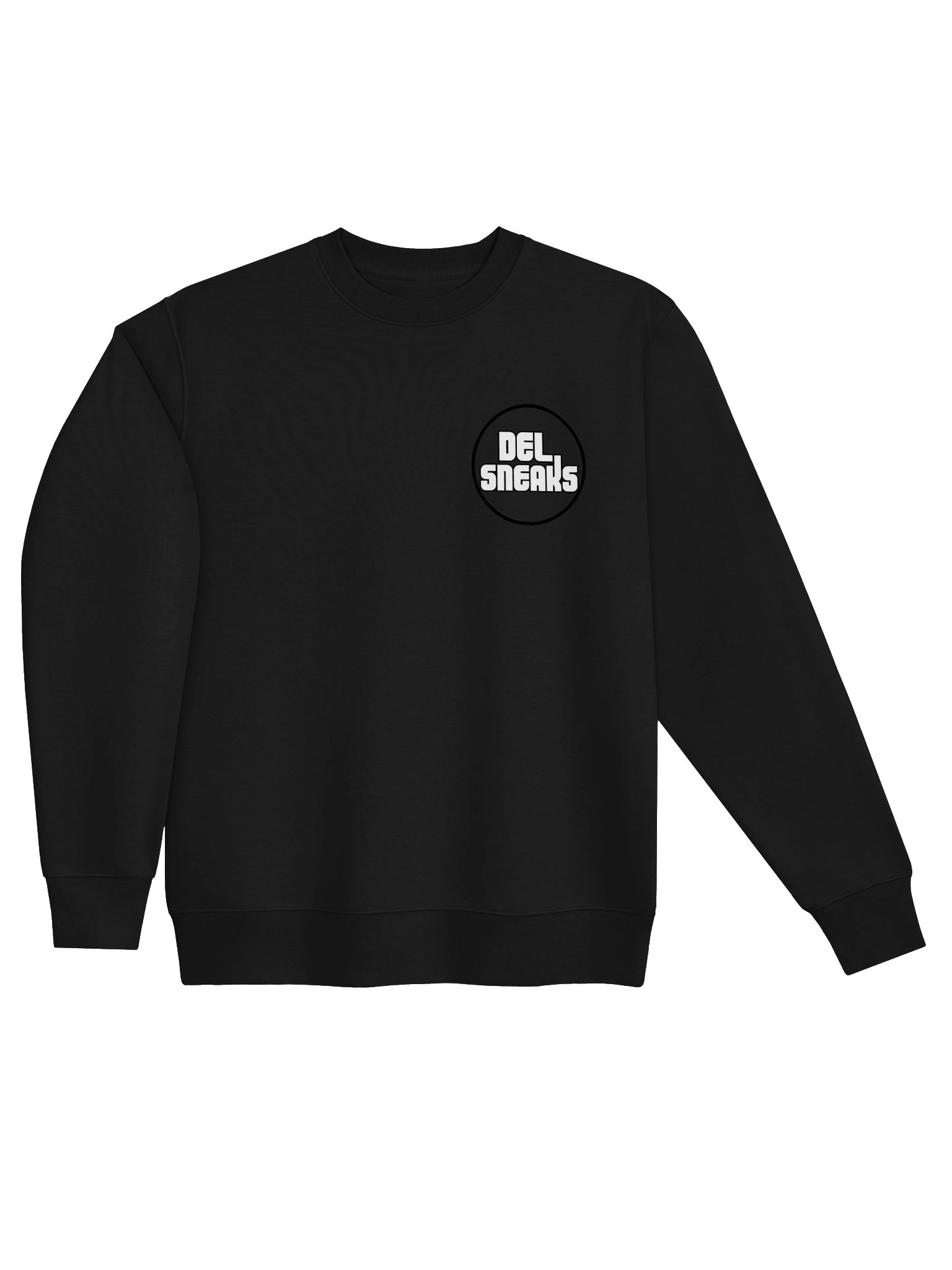 F&B Circular Logo Crew Neck Sweatshirt Black product image (3)