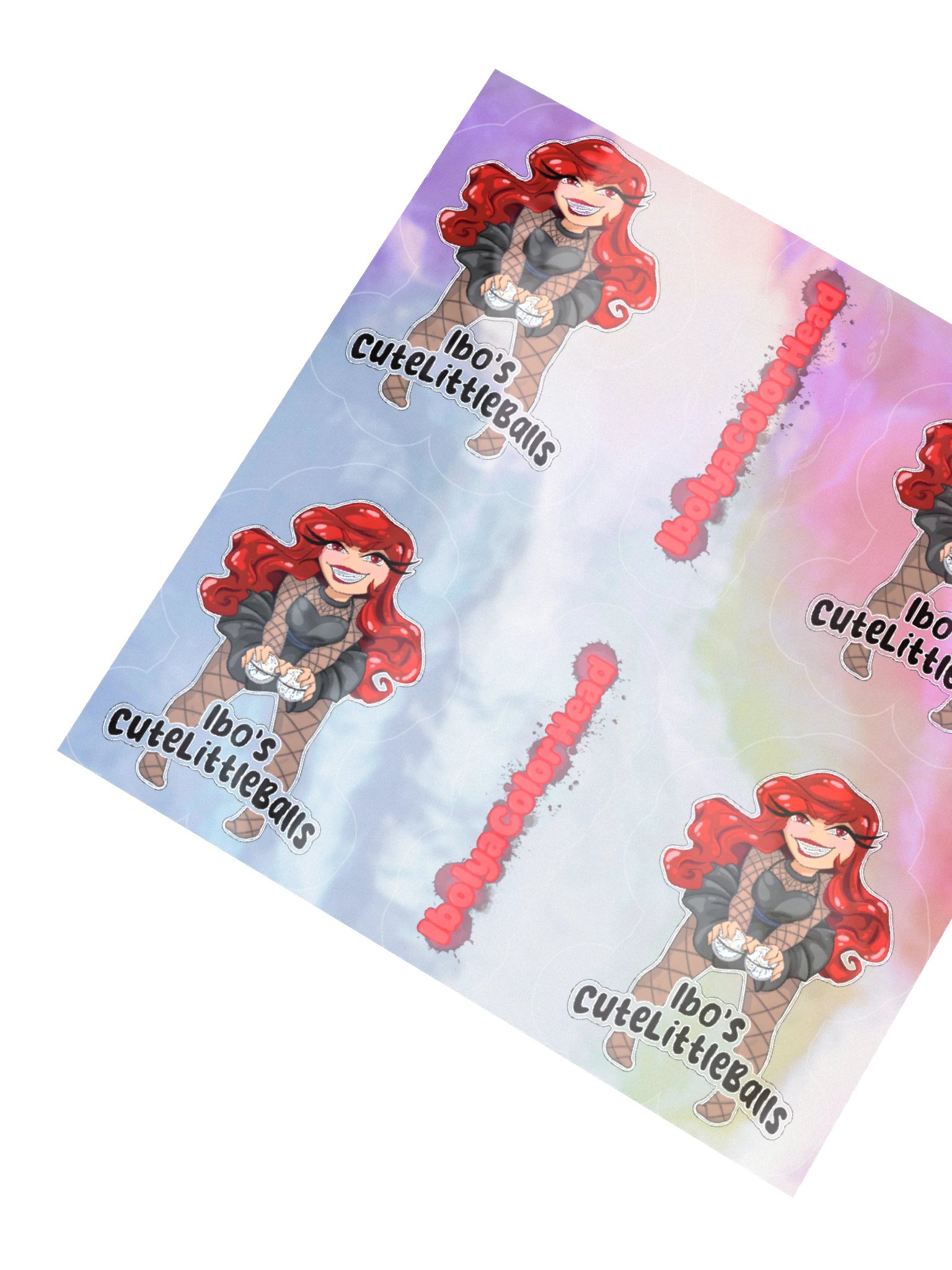 Ibo's CuteLittleBalls Holographic Sticker product image (2)