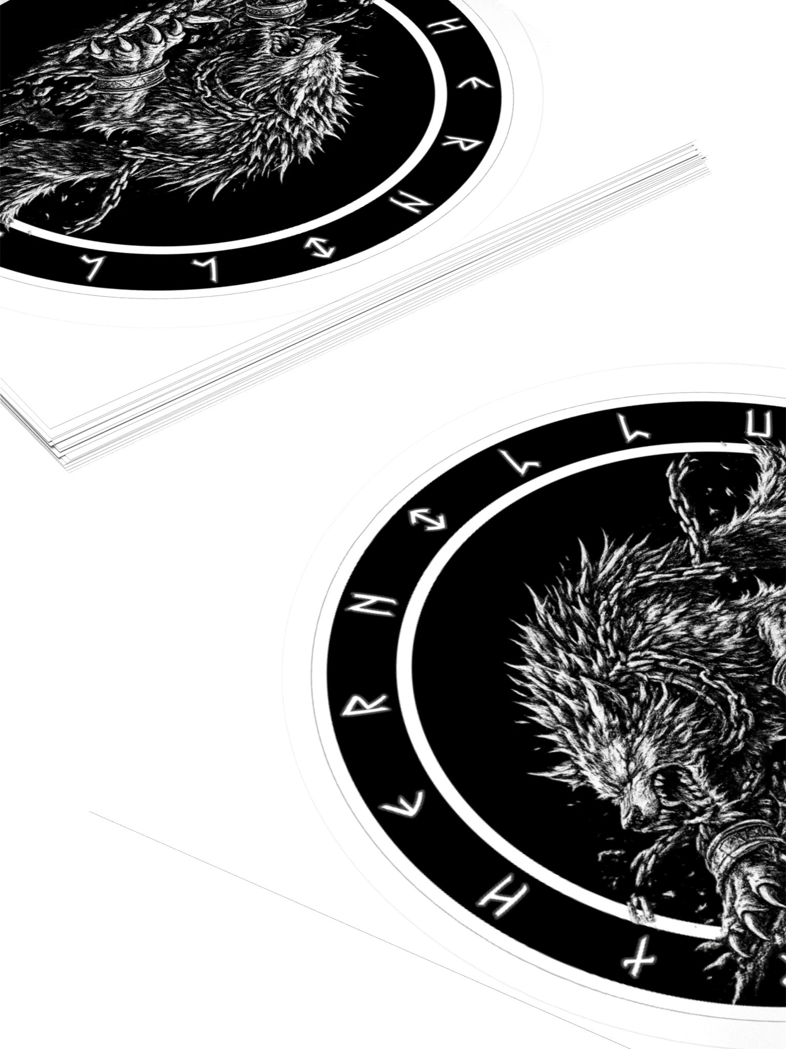NORTHERN ILLUSIONS - Fenrir Vinyl Sticker product image (4)
