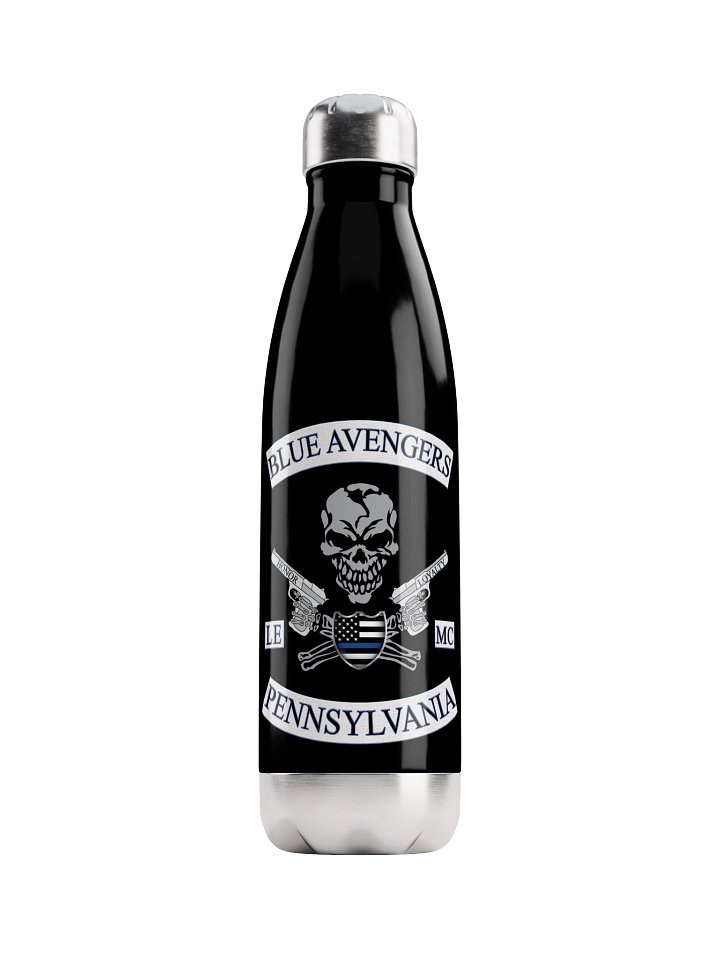 Blue Avengers MC Stainless Steel Water Bottle product image (1)