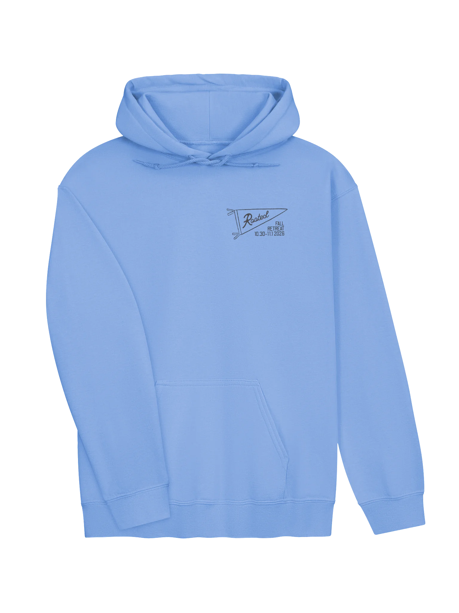 Rooted : Camp Hoodie (Gildan) Light product image (9)