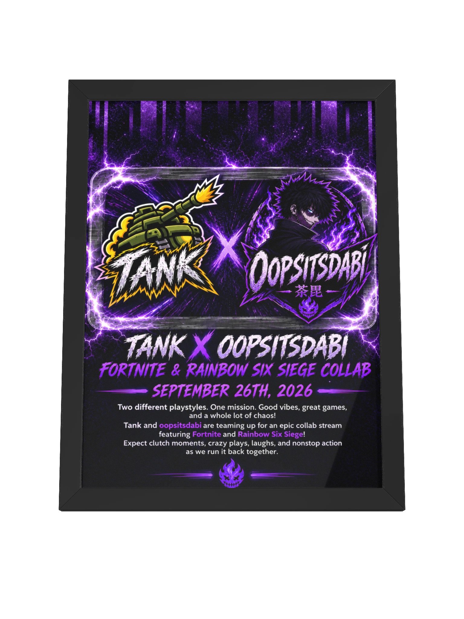 Dabi/Tank Collab Plaque product image (4)